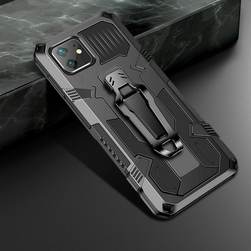 Shockproof Hybrid Armor Case For iPhone 15 Pro Max 14 13 12 11 XS XR 8+Belt Clip - Photo 15 sur 17