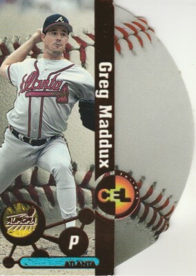 1998 Aurora Hardball Cel-Fusions #3 Greg Maddux (1:73)!