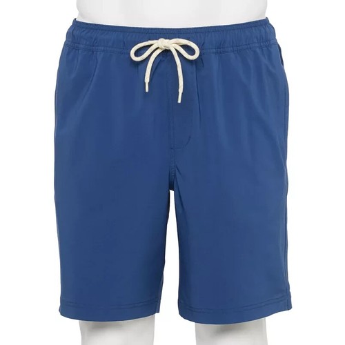 NEW Trinity Coast Men’s Lined Swim 7” Inseam Swim Trunks, blue,  Size XL