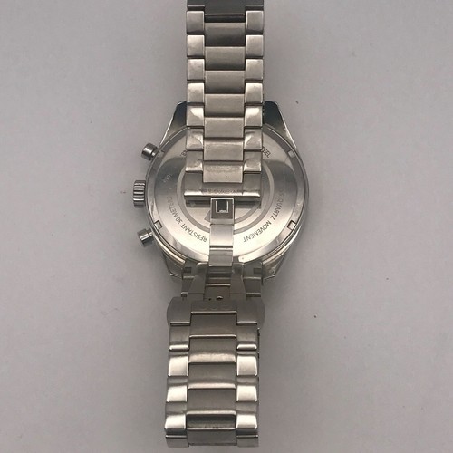 Movado Esq. Catalyst Black Dial Stainless Steel Chrono Quartz Men's Watch - Picture 8 of 11