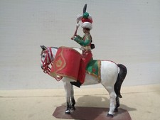 Stadden, Napoleonic French Mameluke mounted kettle drummer, painted lead 54mm