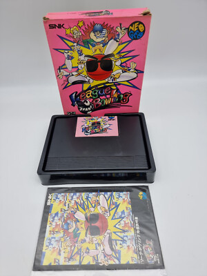 League Bowling Carton Neo Geo AES Japan Box Used Original
