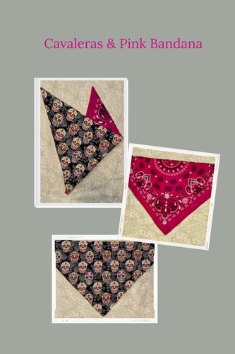 Handmade Reversible Bandanas for Big Dogs - Foto 2 di 46