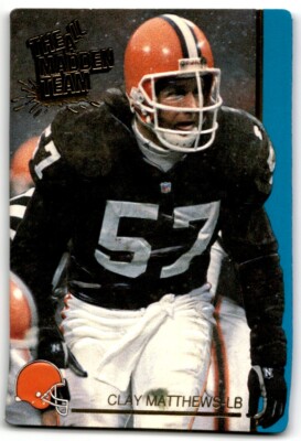 1991 Action Packed All-Madden Clay Matthews Cleveland Browns #36