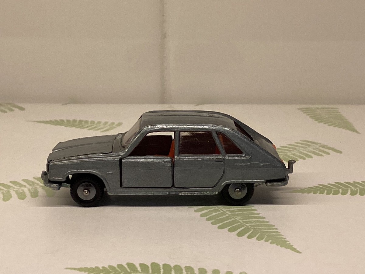 マジョレット ルノー16＋エアプレーン Original Vintage 1960's Majorette RENAULT 16 France. Gray RARE
