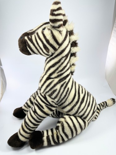 Zebra Plush World Wildlife Fund Plush Large 23" plush vintage 1985 - Picture 4 of 10