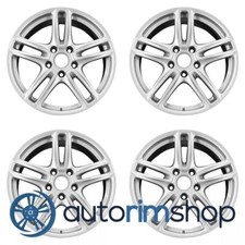 Porsche Panamera 2010-2013 19 Factory Oem Wheels Rims Staggered Set Silver