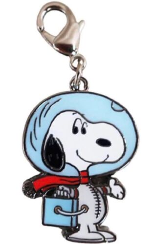 Snoopy Charm Collection Astronauts PEANUTS Key Ring Character Goods New - Picture 2 of 2