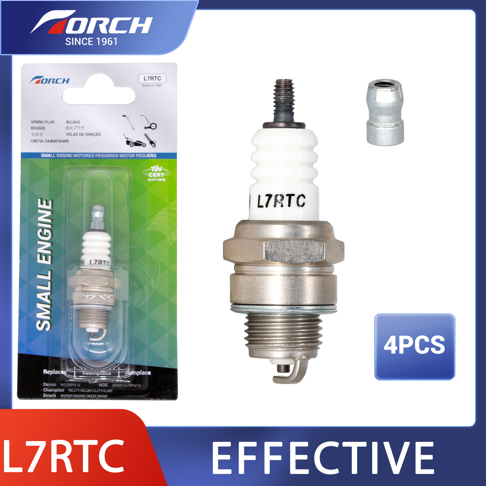 Torch L7RTC - Alternative spark plugs
