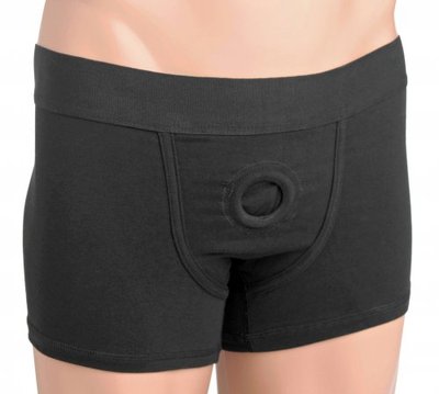 Trans FTM Boxer Packing Briefs O-Ring Strap-On Packer Harness