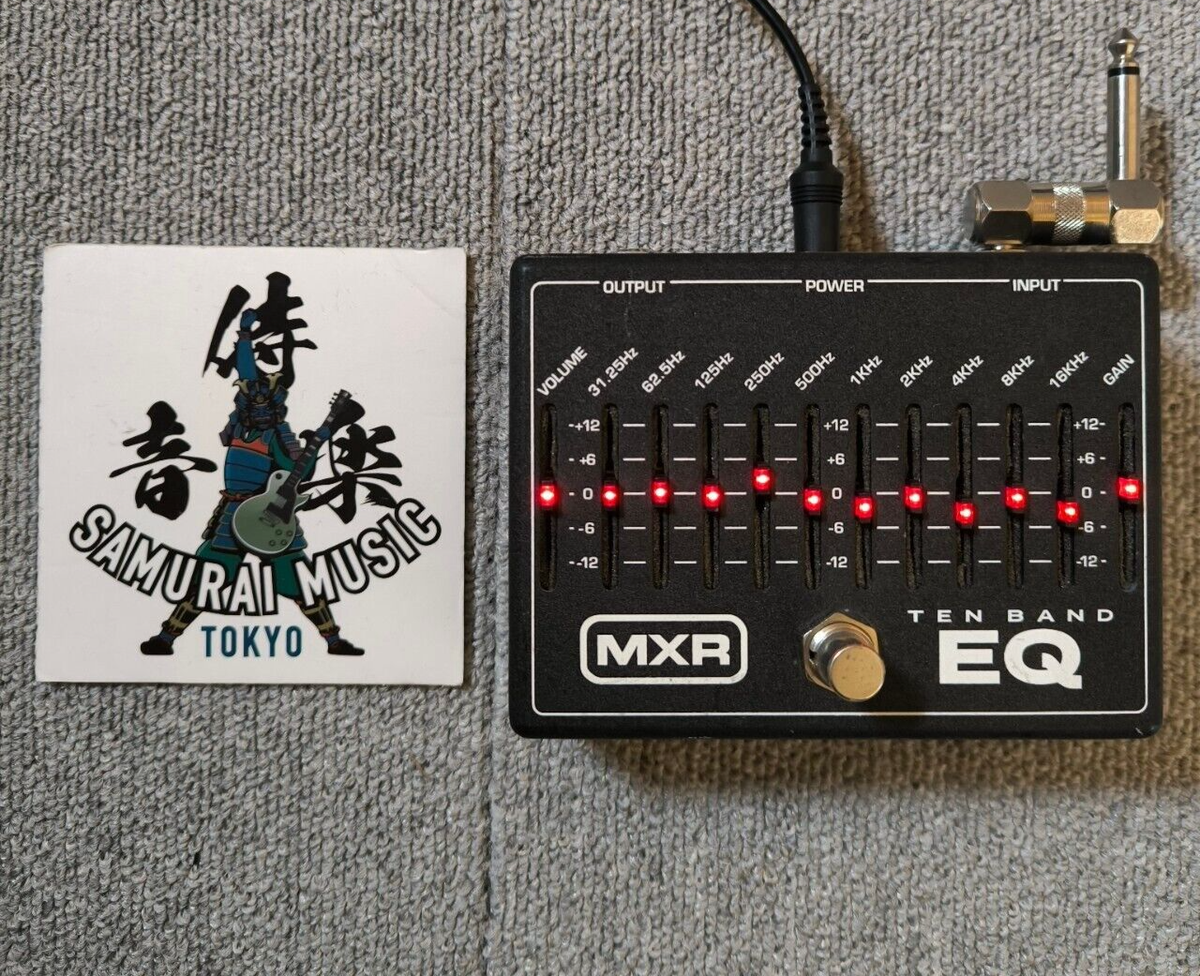 MXR Ten Band EQ 10 Band Equalizer Effect Pedal Shipping From Japan 