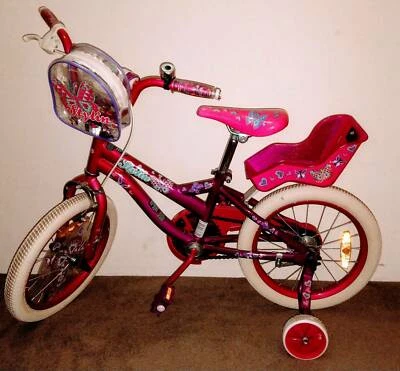 girls butterfly bike