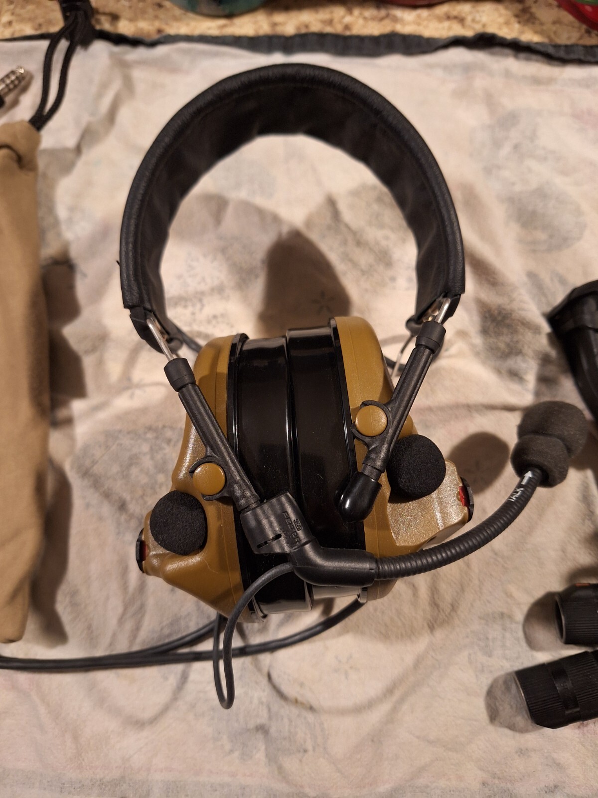 本物 米軍放出品PASGTボディアーマーベストウッドランド3M PELTOR 
