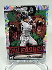 2021 Panini Donruss Unleashed Alex Rodriguez Silver /349 #UNL23 Yankees