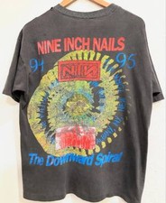 Nine Inch Nails Rock Band Vintage Style Short Sleeve Unisex T Shirt AHN00842