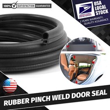 U-Shape Car Door Edge Trim Guard Molding Rubber Seal Strip Scratch Protector New