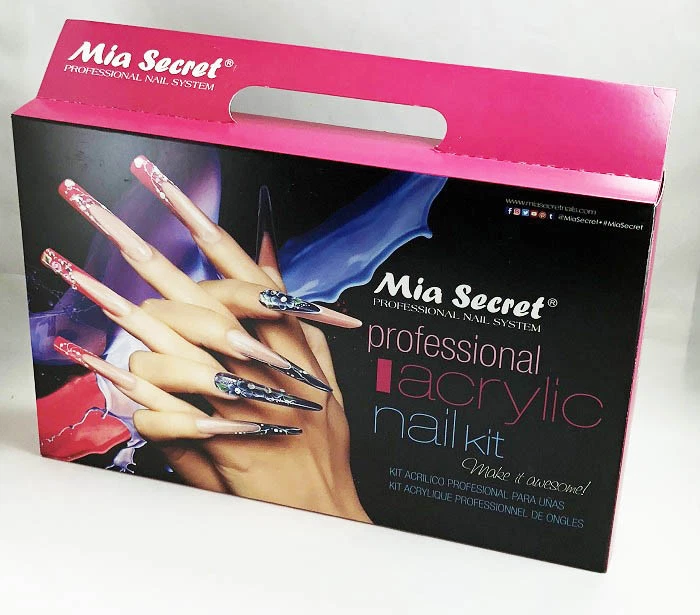 ¡¡¡GRAN AHORRO!!! Juego de uñas acrílicas profesionales Mia secret (Kit-03) Foto 2 de 2