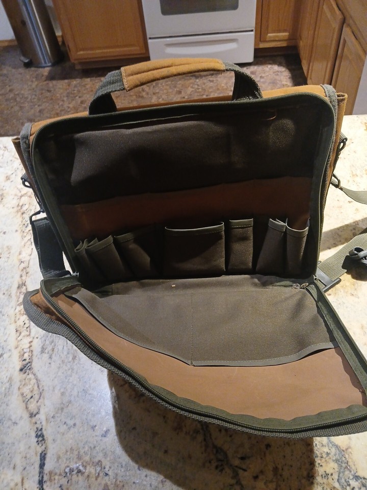 Bucket Boss Contractors Briefcase Messenger Bag eBay