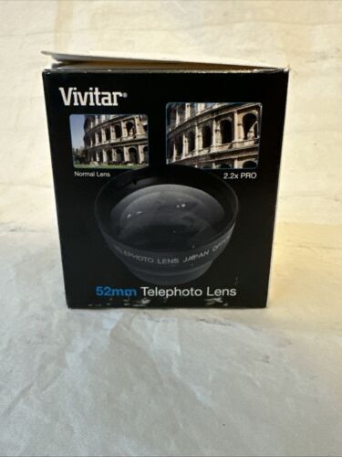 2.2X TELEPHOTO LENS 52mm To Camera NIKON D90 D60 D40 D50 D70 D80 D5300 D7300 2.5 - Picture 2 of 5
