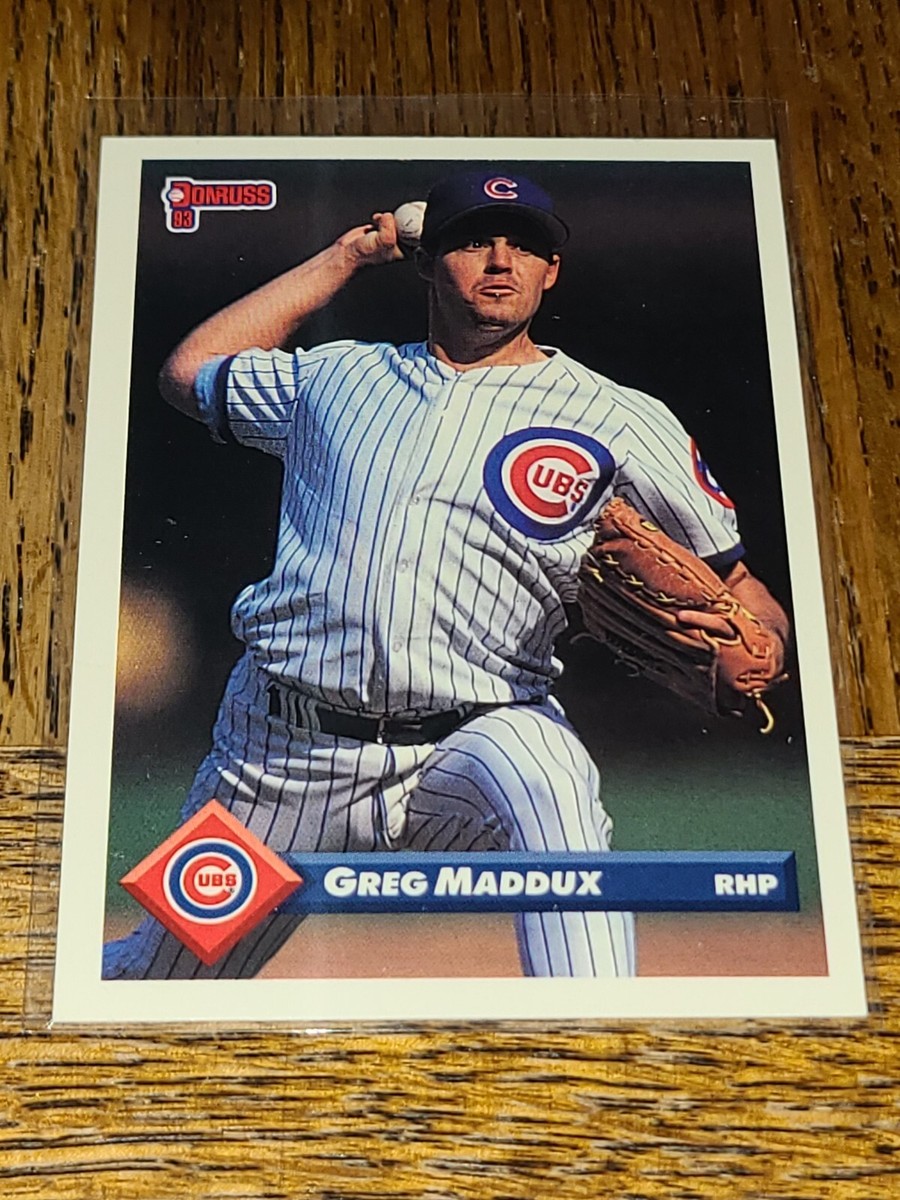 CUBS GREG MADDUX 1993 DONRUSS #608 | eBay