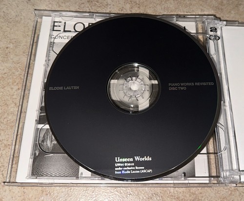 Elodie Lauten Piano Works Revisited Rare OOP 2-Disc CD Set - Picture 6 of 6