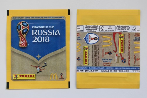 PANINI different sealed packets WORLD CUP 2018 RUSSIA WC 18 | choose your packet - Afbeelding 9 van 45
