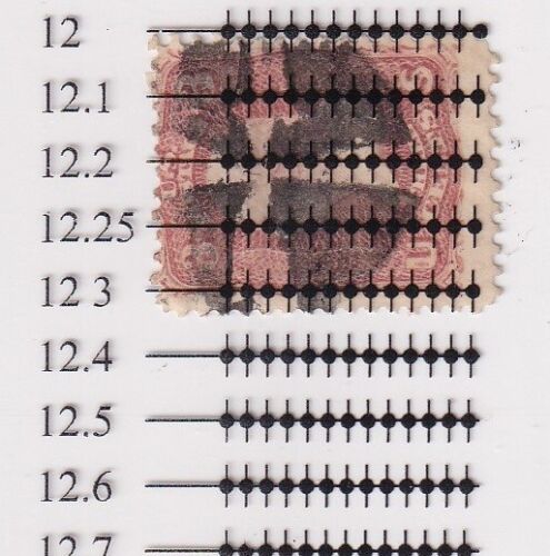Very Scarce US # 64a 1861 3c Washington Stamp Pigeon Blood Pink Perf 12 Lot 385 - Picture 3 of 3