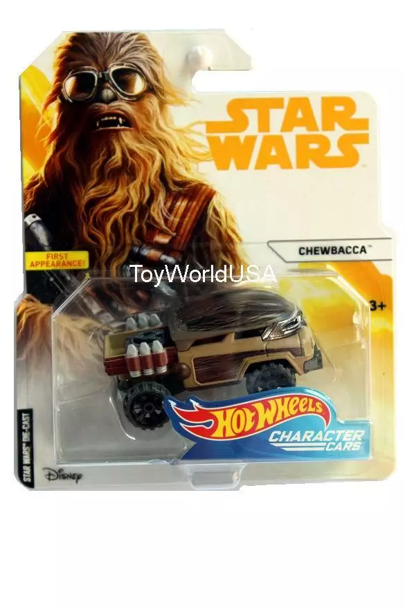 2018 Hot Wheels Star Wars Character Cars Han Solo Chewbacca eBay