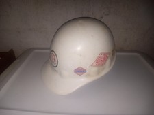 Vintage Hard Hat white With Stickers