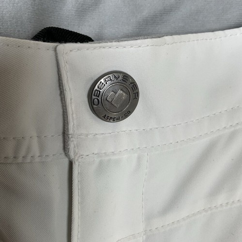 Obermeyer Girls' Brooke Snow Pants White Size Teen Medium (10-12) NWT - Picture 3 of 16