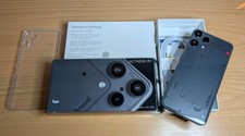 NOTHING Phone (3a) Lite 128 GB Schwarz Dual SIM Smartphone Handy Mobiltelefon