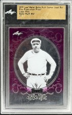 2019 Leaf Metal Babe Ruth Collection Baseball Cards - Special Edition Box 16