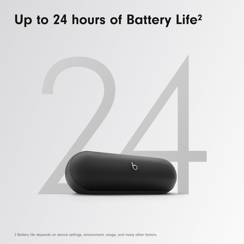 Beats Pill Wireless Bluetooth Lautsprecher Matt Schwarz MW443LL/A - Bild 3 von 7
