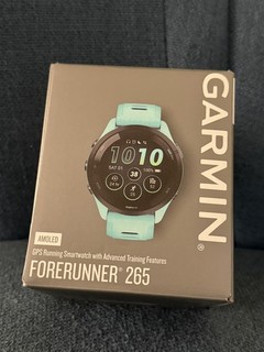 Garmin Forerunner 265 GPS Watch Aqua/Black