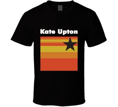 Kate Upton Houston Logo Baseball Tee Trendy Fan T Shirt