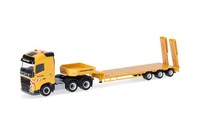 Herpa 958608 Volvo Fh Gl 13 Semitieflade-Sattelzug Leonhard Weiss