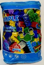 Dimple 300 Pieces Soft Kid-Friendly Plastic Multi Colored Building Block Set