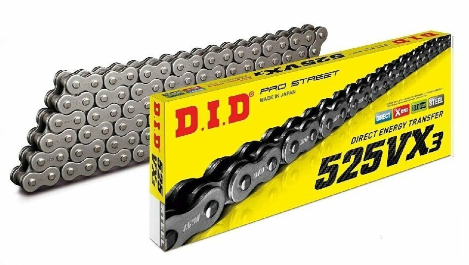 2020-2025 HONDA CRF1100L AFRICA TWIN DID 525 VX3 SILVER QA CHAIN