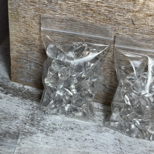 9 x Bags of Jewelry Making Assorted Beads 8 Different Type Of Beads Clear, Beige - Picture 10 of 16