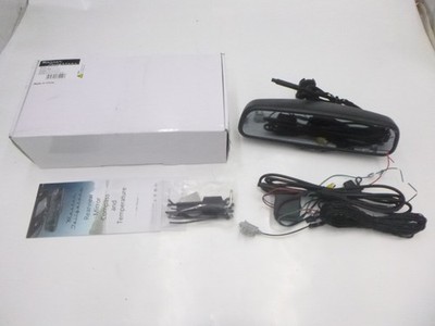 OEM Master Tailgaters Rear View Mirror Assy w/ 4.3'' LCD Screen W/Temp & Compass
