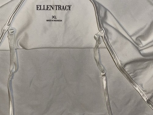 ELLEN TRACY XL ADJ. STRAP WOMEN'S WHITE CAMISOLE PRE-OWNED - Picture 4 of 8