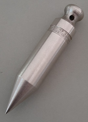 NOS NEW Vintage Millers Falls Tools USA 8oz. Plumb Bob No. 3 8 ounce #3 READ 9L