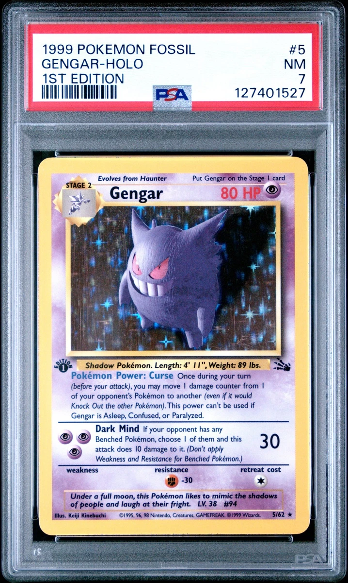 Gengar Pokémon TCG Professional Sports Authenticator (PSA