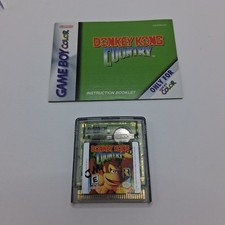 Donkey Kong Country Game Boy Color GBC - Cartucho + Manual Original USA