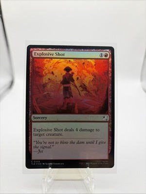 Explosive Shot (0236) Avatar: The Last Airbender: Eternal-Legal Foil