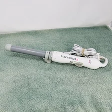 Beachwaver S1 Ceramic Rotating Curling Iron White 1" Barrel DV1137/S1