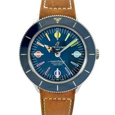 Breitling Superocean Heritage 57 A10370 42mm Stainless Steel Navy Dial #KN251