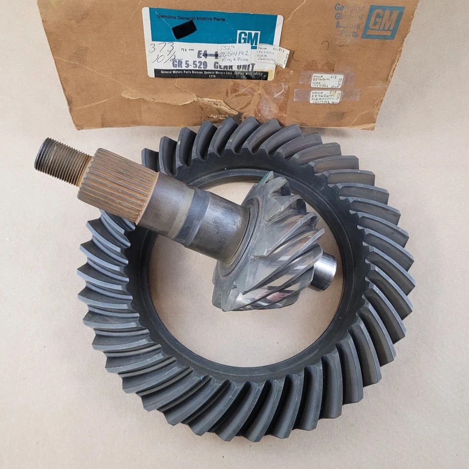 Nuevo anillo diferencial GMC y engranaje de piñón 26014192 1984-2009 camionetas Chevy GMC Foto 4 de 4