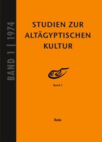Hartwig AltenmüLler (U. A.) | Studien zur AltäYptischen Kultur Bd. 1 (1974)