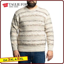 winter men's sweater crewneck sweater plus size sweaters Maxfort